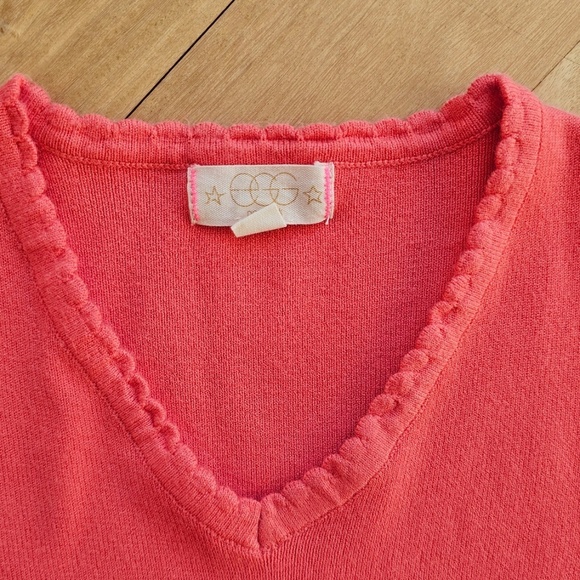 EGG New York Aubrey Sweater Girls Dress - Coral - Size 10Y NWT - Picture 5 of 5